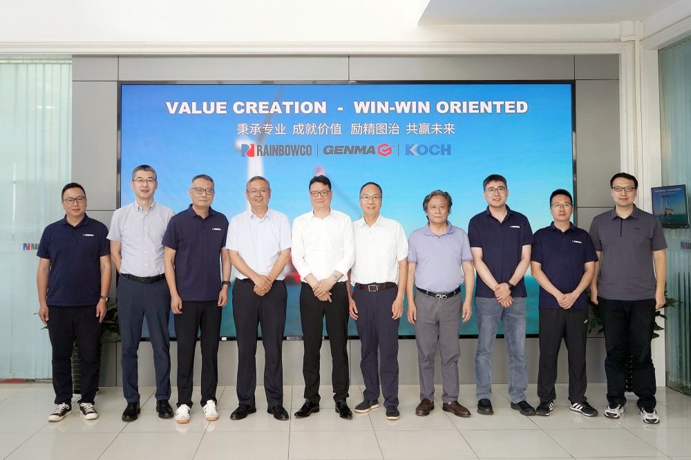 ABB电气传动到访GENMA制造基地子公司永兴集团yx06重机(图1)