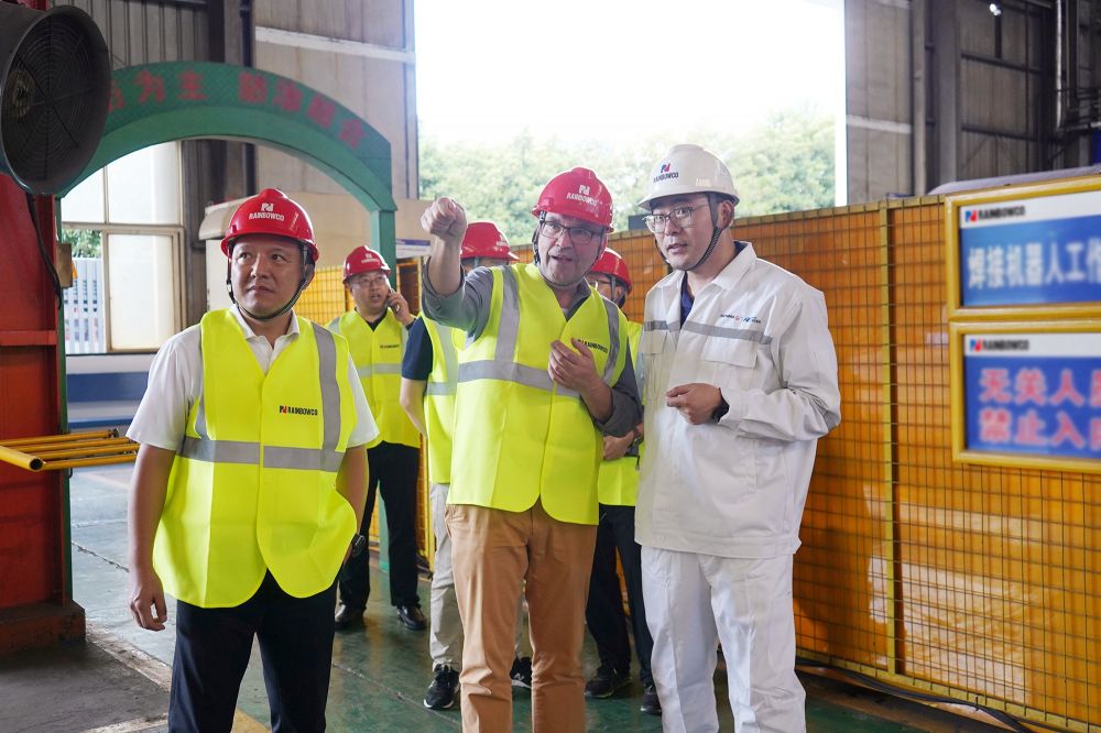 SIEMENS中国有限公司到访GENMA永兴集团yx06重机制造基地(图2)